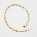 Load image into Gallery viewer, 18K Real Gold Flat Bracelet
