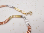 Load image into Gallery viewer, 18K Pure Gold 3 Color Bracelet
