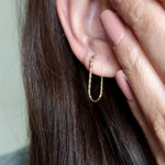 Load image into Gallery viewer, 18K Real Gold Hook Earring Set
