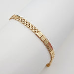 Load image into Gallery viewer, 18K Real Gold Thick Belt Bracelet