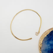 18K Real Gold Snake Bracelet