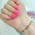 Load image into Gallery viewer, 18K Real Gold Thread Cross Bracelet
