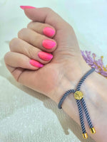 Load image into Gallery viewer, 18K Real Gold Thread Cross Bracelet
