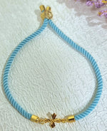 Load image into Gallery viewer, 18K Real Gold Thread Cross Bracelet
