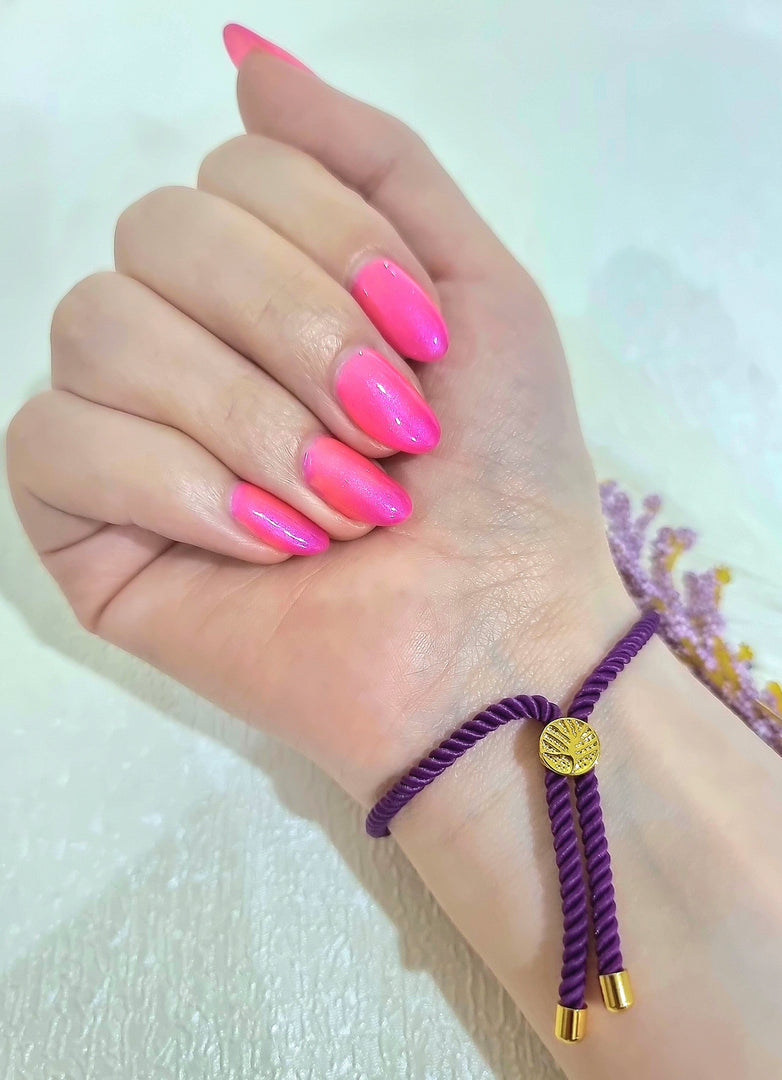 18K Real Gold Thread Cross Bracelet