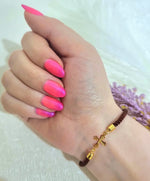 Load image into Gallery viewer, 18K Real Gold Thread Cross Bracelet
