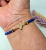 Load image into Gallery viewer, 18K Real Gold Flower Thread Bracelet
