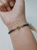 Load image into Gallery viewer, 18K Real Gold Heart Thread Bracelet
