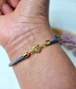 Load image into Gallery viewer, 18K Real Gold Heart Thread Bracelet
