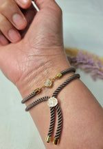 Load image into Gallery viewer, 18K Real Gold Heart Thread Bracelet
