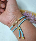 Load image into Gallery viewer, 18K Real Gold Round Thread Bracelet

