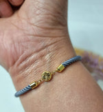 Load image into Gallery viewer, 18K Real Gold Round Thread Bracelet

