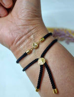 Load image into Gallery viewer, 18K Real Gold Round Thread Bracelet
