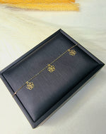 Load image into Gallery viewer, 18K Real Gold Fine Flower Bracelet
