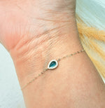 Load image into Gallery viewer, 18K Real Gold Fine Stone Bracelet
