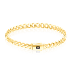 Load image into Gallery viewer, 18K Real Gold Elegant Linked Thick Bracelet
