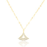 Load image into Gallery viewer, 18K Real Gold Stone Necklace
