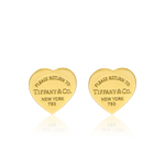 Load image into Gallery viewer, 18K Real Gold T.F Heart Jewelry Set
