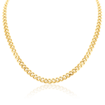 Load image into Gallery viewer, 18K Real Gold Thick Linked Chain (45 C.M)
