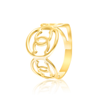 Load image into Gallery viewer, 18K Real Gold C.H Ring
