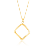 Load image into Gallery viewer, 18K Real Gold Twisted Square Jewelry Set
