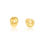 Load image into Gallery viewer, 18K Real Gold Ball Screw Earring Set
