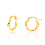 Load image into Gallery viewer, 18K Real Gold Round Earring Set
