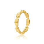 Load image into Gallery viewer, 18K Real Gold Round Ring
