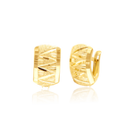 Load image into Gallery viewer, 18K Real Gold Curved Clip Jewelry Set
