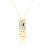 Load image into Gallery viewer, 18K Real Gold Elegant Stone Necklace
