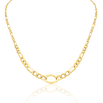 Load image into Gallery viewer, 18K Real Gold Linked Chain (47 C.M)
