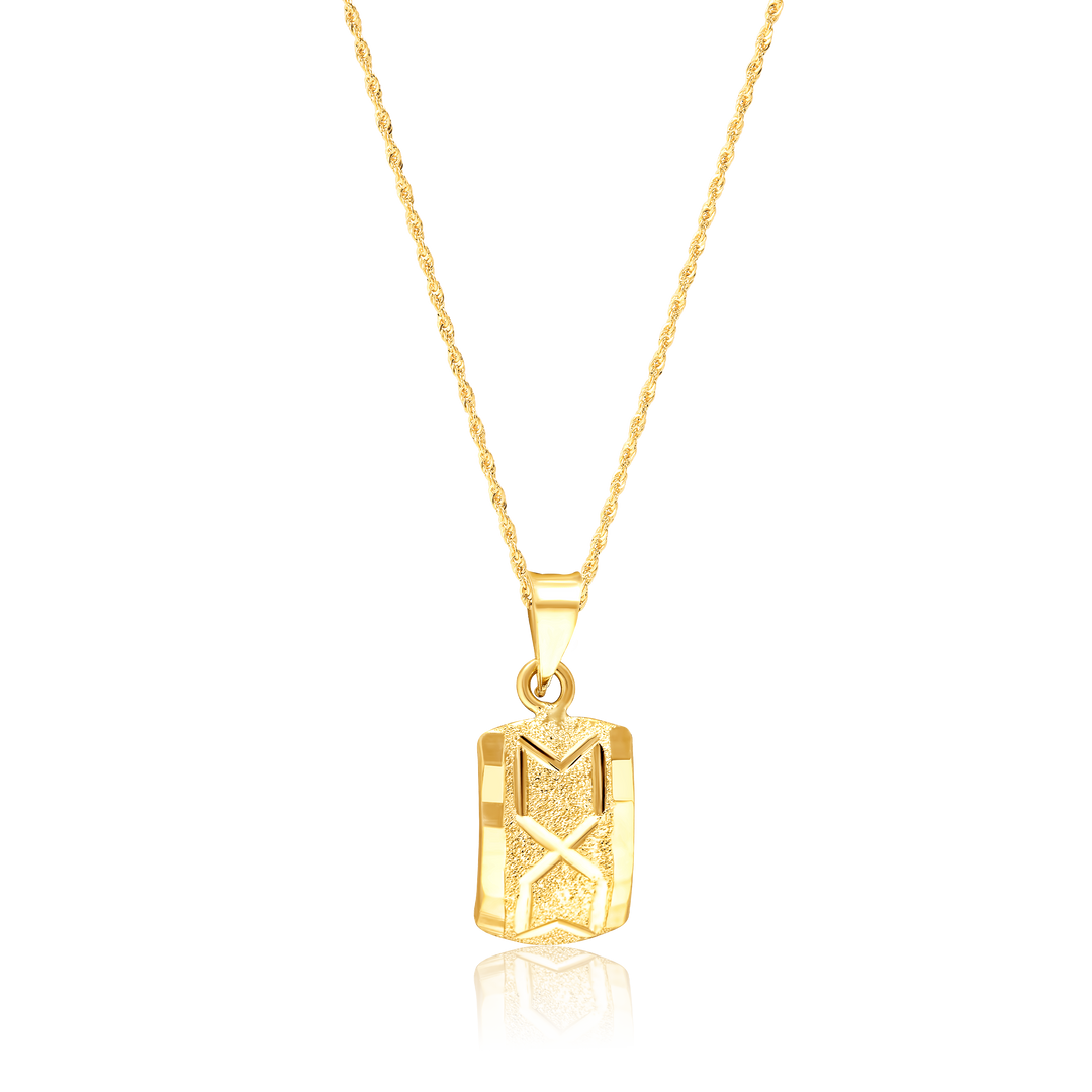 18K Real Gold Curved Clip Jewelry Set