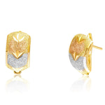 Load image into Gallery viewer, 18K Real Gold Half Curved Clip Earring Set
