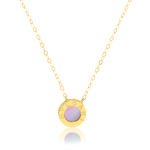 Load image into Gallery viewer, 18K Real Gold Round Pink Jewelry Set
