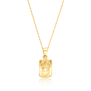 18K Real Gold Curved Clip Jewelry Set