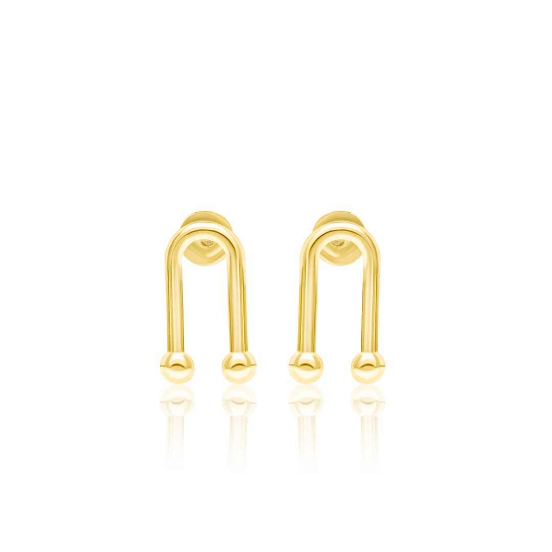 18K Real Gold Jewelry Set