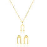 Load image into Gallery viewer, 18K Real Gold Jewelry Set
