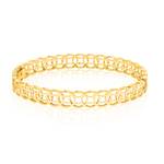 Load image into Gallery viewer, 18K Real Gold Elegant Money Catcher Bangle
