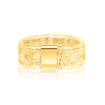 Load image into Gallery viewer, 18K Real Gold Elastic Ring
