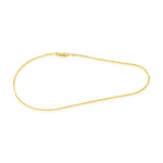 Load image into Gallery viewer, 18K Real Gold Thin Anklet