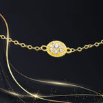 Load image into Gallery viewer, 18K Real Gold Stone Bracelet
