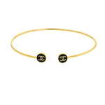 Load image into Gallery viewer, 18K Real Gold C.H Adjustable Bangle
