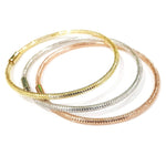 Load image into Gallery viewer, 18K Solid Gold elastic Bracelet | Gold | 18K Gold Jewelry
