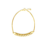 Load image into Gallery viewer, 18K Real Gold Adjustable 2 Layer Linked Bracelet
