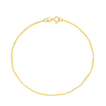 Load image into Gallery viewer, 18K Real Gold Thin Seed Bracelet
