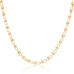 Load image into Gallery viewer, 18K Real Gold U-Linked Chain
