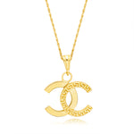 Load image into Gallery viewer, 18K Real Gold Elegant C.H Necklace
