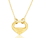 Load image into Gallery viewer, 18K Real Gold Heart Necklace
