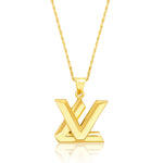 Load image into Gallery viewer, 18K Real Gold Elegant L.V Necklace
