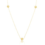 Load image into Gallery viewer, 18K Real Gold Flower Necklace
